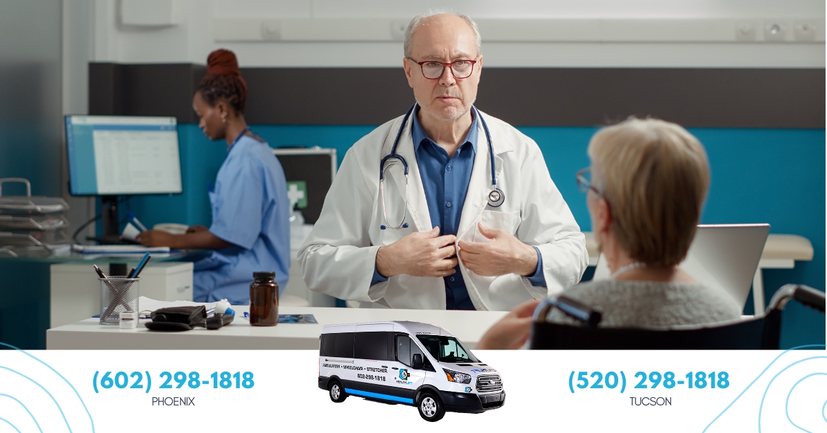 HealthLift NEMT of AZ offers convenient prearranged rides for your loved ones, ensuring they never miss an important appointment. 🚙💙

bit.ly/3EiNLXt  

#NEMT #MedicalTransportation #MedicalService #DoctorAppointment #WheelchairVan #Wheelchair #Phoenix #Tucson #Arizona