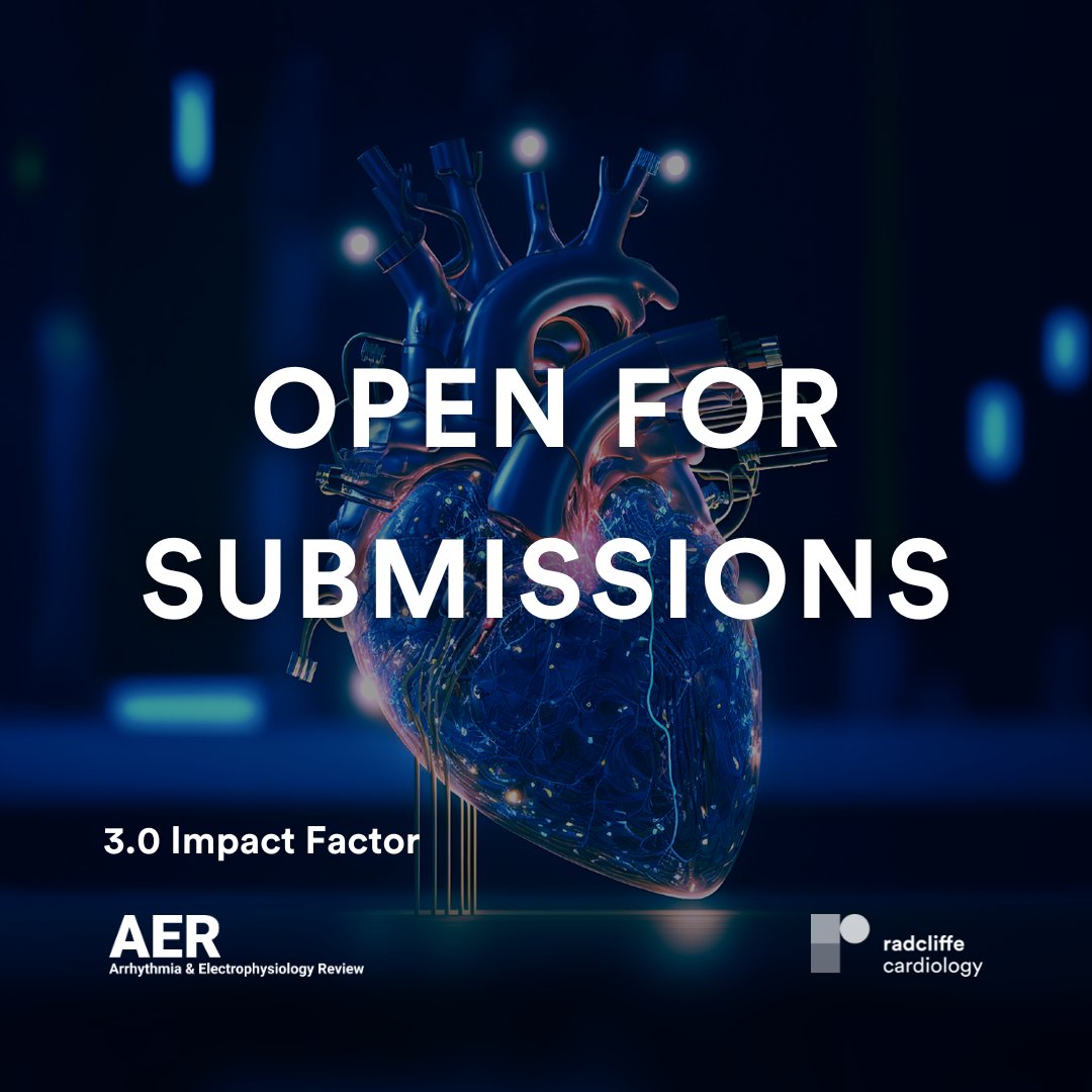 🫀#AERJournal (Impact Factor: 3.0) is now accepting original research articles and case reports on clinical arrhythmias, ablation techniques, basic electrophysiology, and many more topics👉 ow.ly/nZoK50RsIgr 🌟Stay tuned for upcoming special collections! #EPeeps #CardioEd