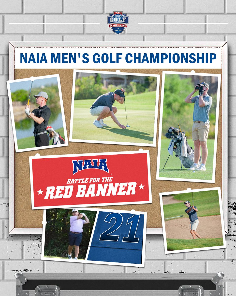 M⛳ 
Let the countdown begin! Three weeks away from the 2024 #NAIAMGolf #BattleForTHeRedBanner teeing off in Dalton, Georgia at the Dalton Golf and Country Club!

Catch up on everything men's golf before you arrive! -->bit.ly/3VNSxYm

#collegegolf