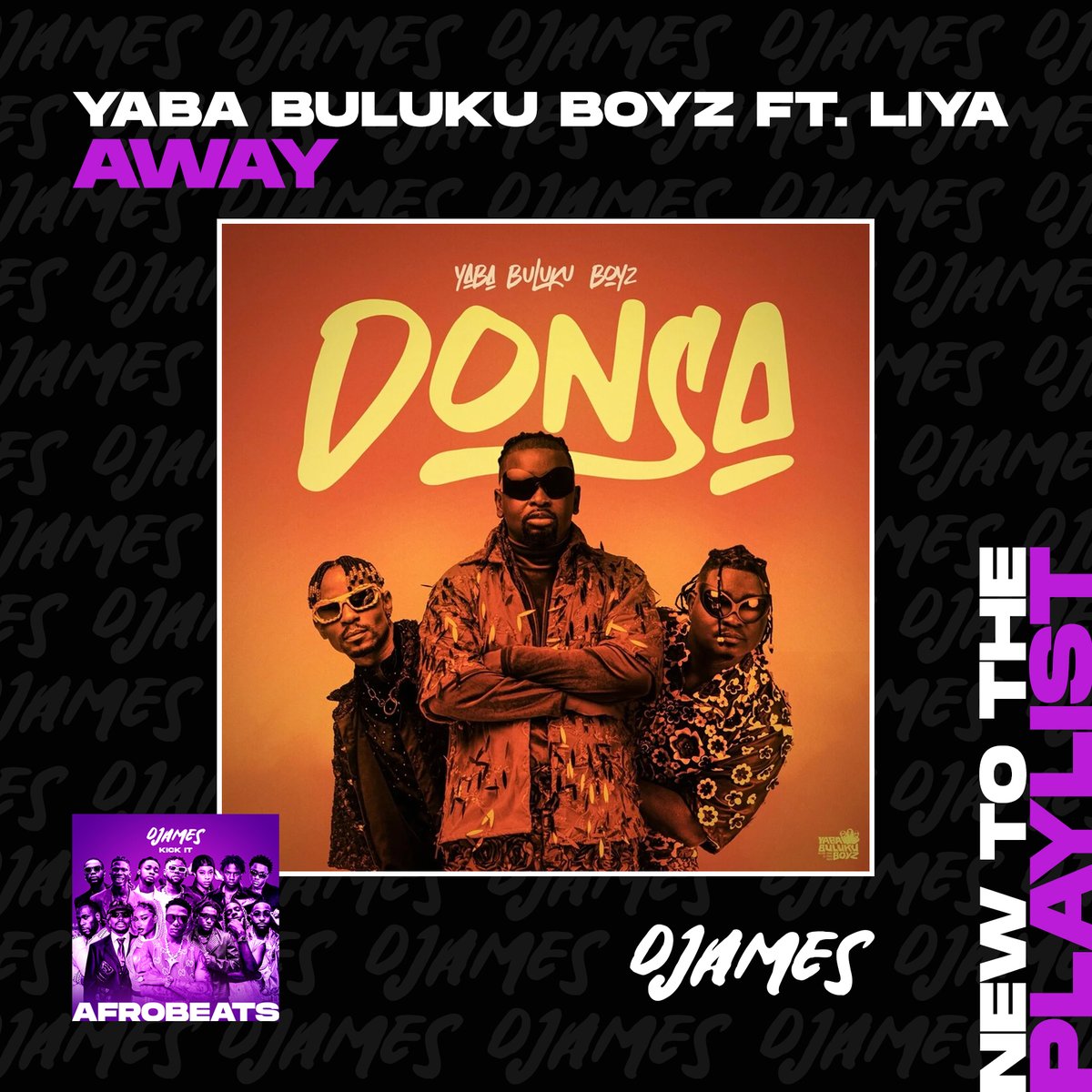 New to the playlist! 🎧 @yababulukuboyz @Yes_Liya Away push.fm/fl/djameskicki…