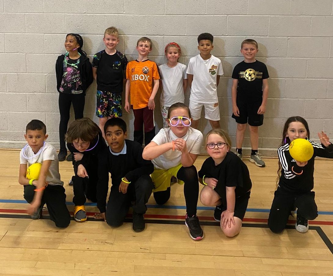 Our Y3/4 children had a great time at tonight's @tamesidessp Glow Dodgeball event! @Inspire_Ashton