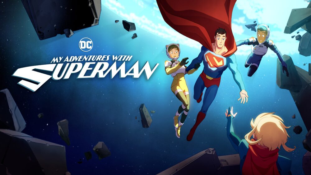 Banner oficial de #MyAdventuresWithSuperman 
Temporada 2
Y si.... aparece #Supergirl