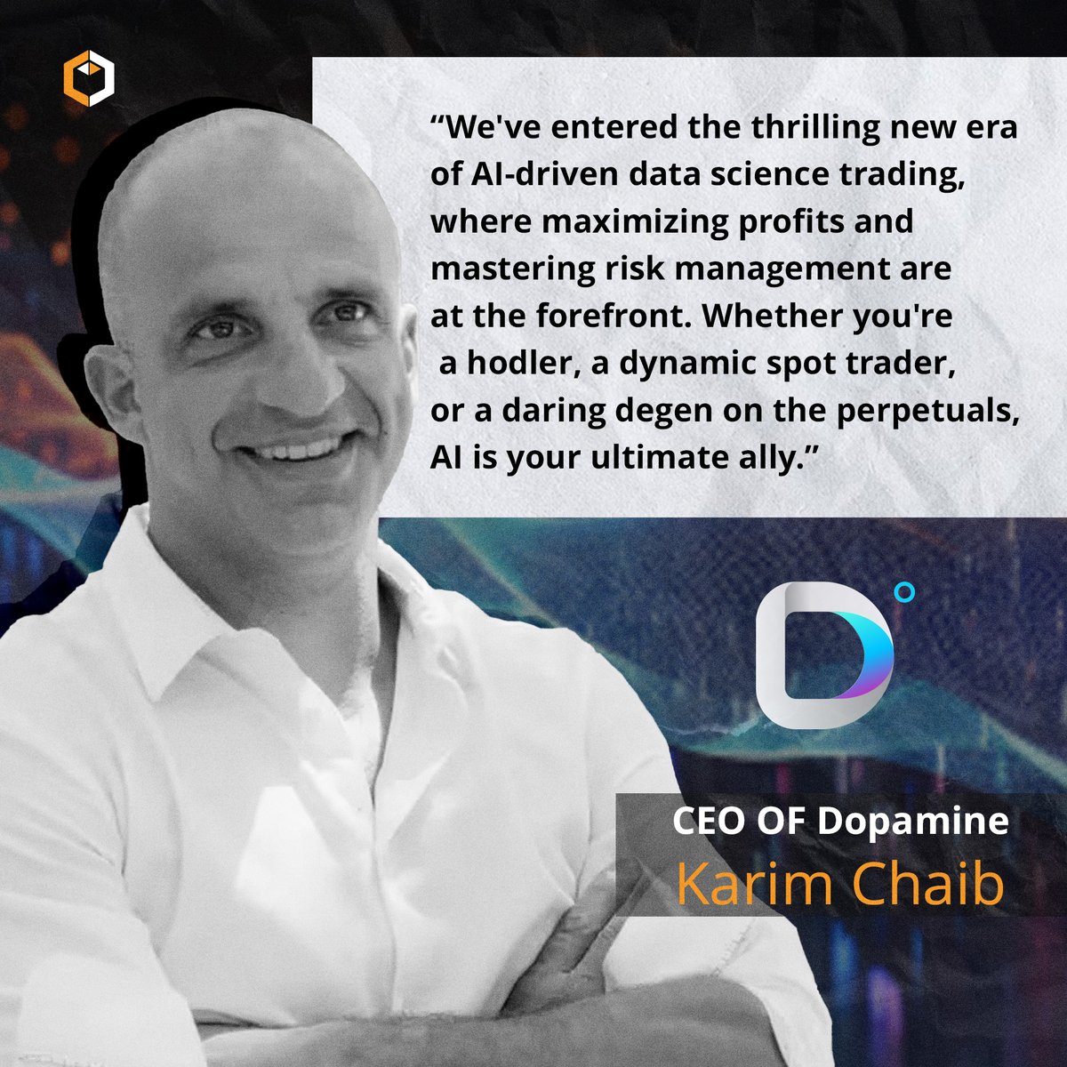 📢@myDopamineApp is doubling down on its efforts to create an #AI-driven trading tool. This trading tool is meant to help traders open and close short and long positions on its platform🤯 💰Besides that, they can also invest in a bundle of #Crypto assets the AI chose as the