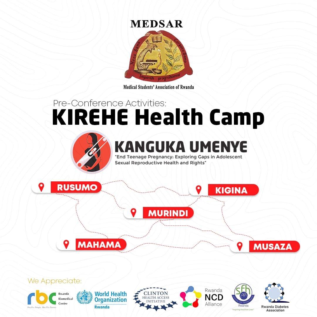 @medsar_rwanda yageze Iwacu i @KireheDistrict, mu bikorwa #KangukaUmenye byo gupima indwara zitandura, Gupima Virusi itera SIDA no gutanga inyigisho zo kuboneza urubyaro. #KangukaUmenye #MEDSARDay2024 #ScientificConference