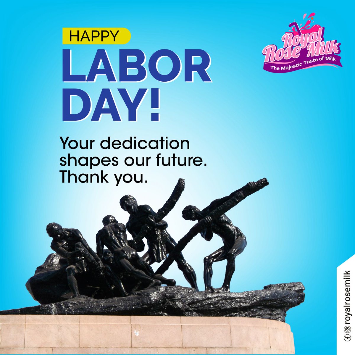 Proudly celebrating our everyday heroes!🫡

#labourday #labourdayweekend #mayday #employeeappreciation #employeerecognition #workersday
#rosemilk #rosemilkshake #milkshake #milkshakesmoothies #milkshaketime
#franchise #franchiseopportunities #franchiseebusiness #businessowners