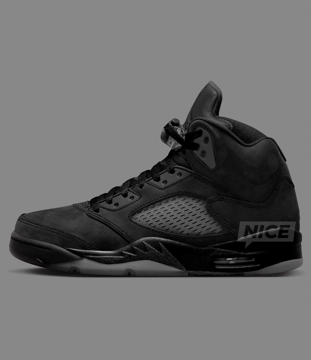 “Black Cat” Jordan 5’s set for Dec.  7 🐈‍⬛