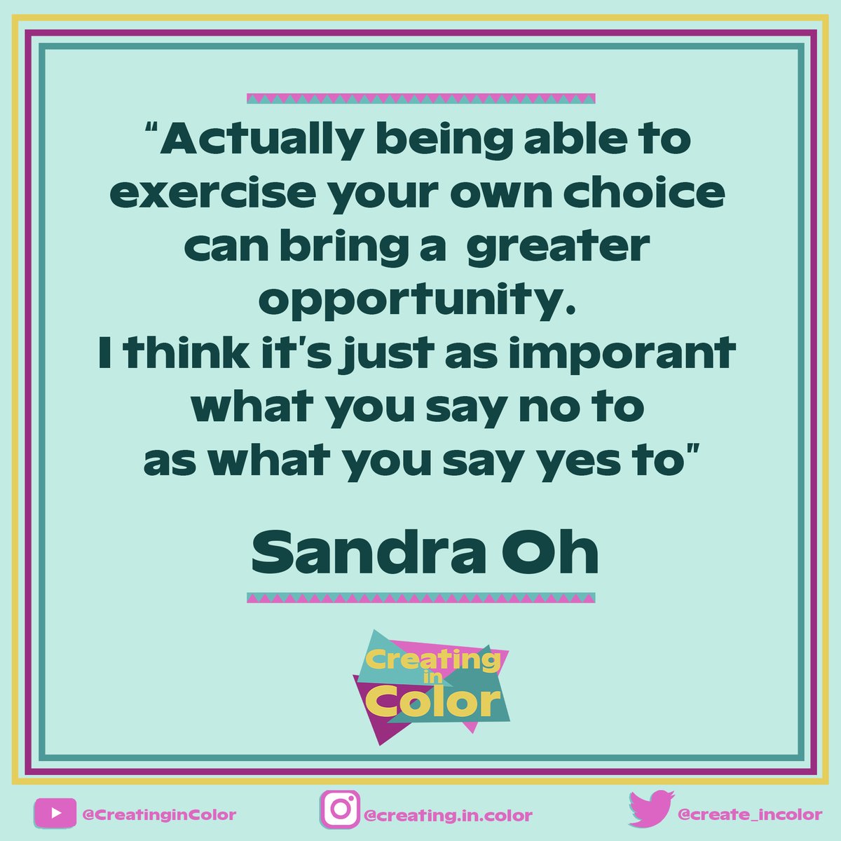 Creating in Color tweet media