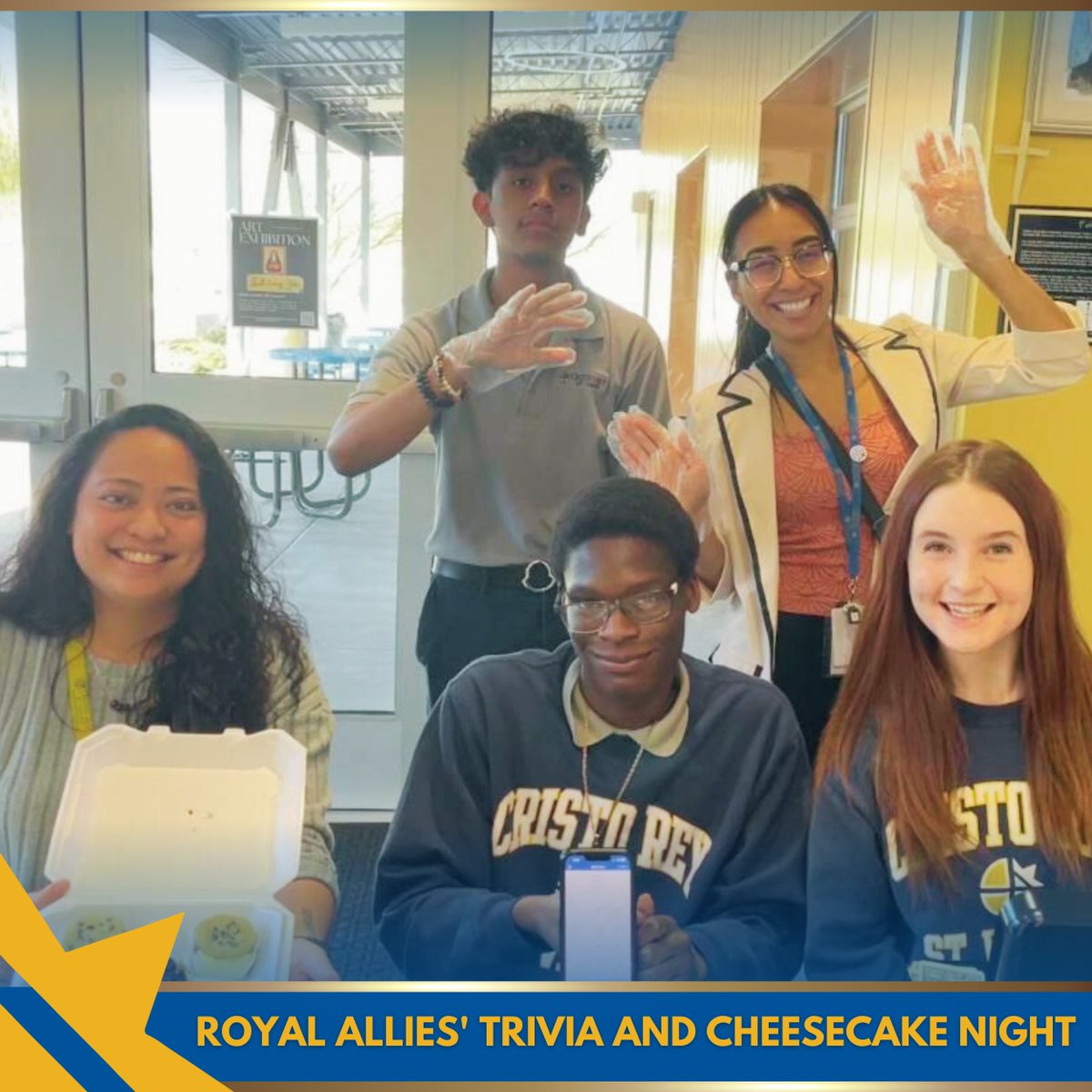 The CRSV Royal Allies' Trivia and Cheesecake Night was a big success! Jeopardy was a big hit, and we SOLD OUT of cheesecakes! Thank you! #Cincitycheesecakes
#cristoreystviator #cristoreystviatornews #crsvlv #cristoreystviatorlasvegas #royalallies