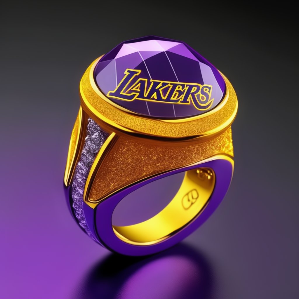 #LakeShow really flexing that Ring pop