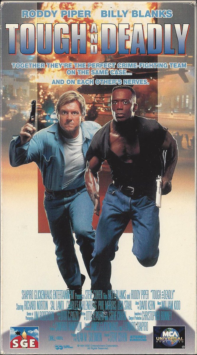 benbotwick's tweet image. Can anyone believe that Billy Blanks and Roddy Piper only made two movies together?