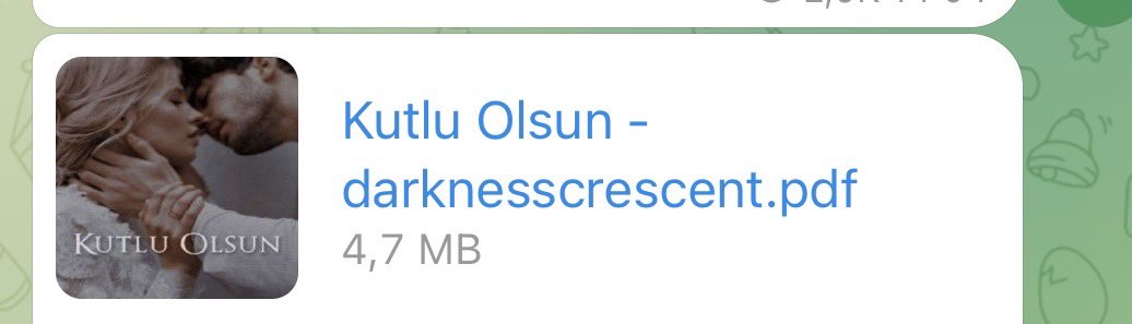 İyi niyet bile göstermeyeceğim bu arkadaşa. Kitabı çıkmamış daha yazarın, üstelik kaldırmıyor da herkes okusun diye ama böyle hırsızlar işte orada herkes okusun diye bırakılan halini bile utanmadan pdf yapıyor.