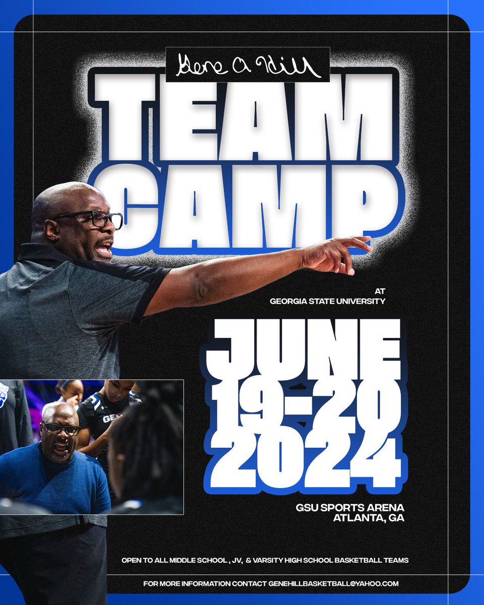 Sign up today for Team Camp!! Visit basketballcampsatgeorgiastate.com/team-camp.cfm