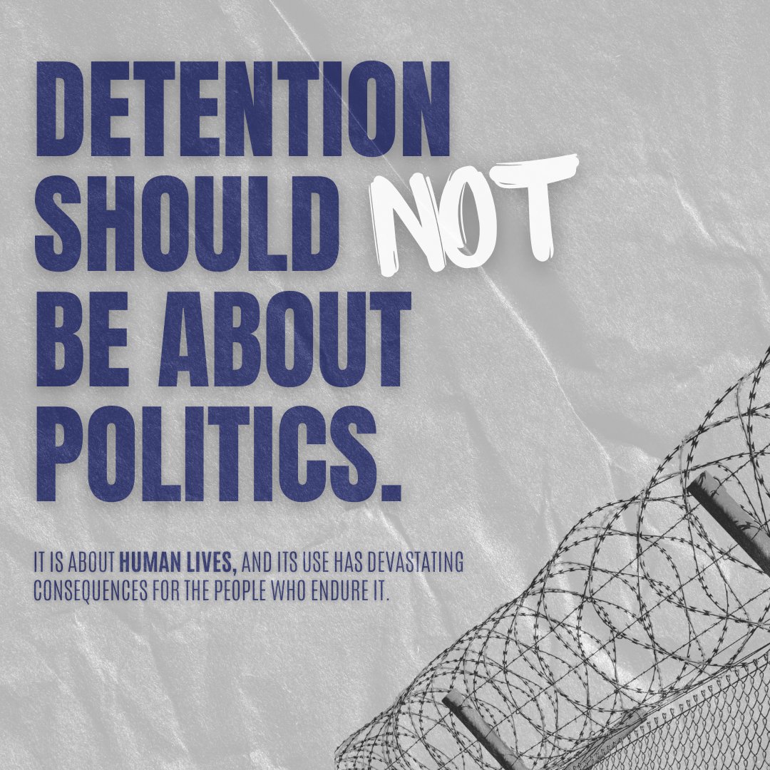 (2/3) Despite earlier promises and the opportunity for change, $3.4 billion in taxpayers’ money has now been allocated to sustain a system that not only betrays those promises but also continues to inflict irreversible harm. #EndDetention