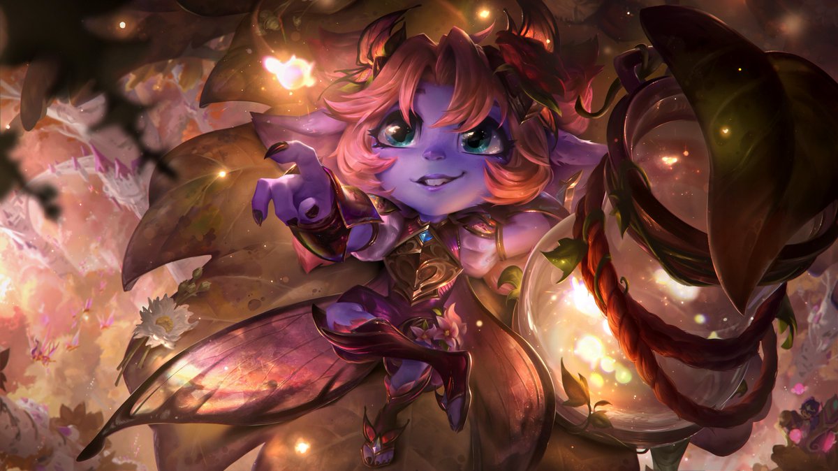 「The latest in Faerie Court fashion  」|League of Legendsのイラスト