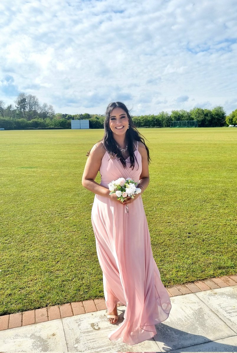 Bridesmaid for the day, what a beautiful wedding! ☀️