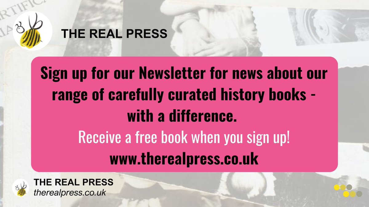 TheRealPressPub's tweet photo. Like history but looking for something a little bit different? Why not sign up for our Newsletter to hear about our latest new releases and receive a free book :-). https://t.co/YNW0hNmt8w
#free #books #historylovers #bookish #therealpress #davidboyle https://t.co/cNr1jejr0D