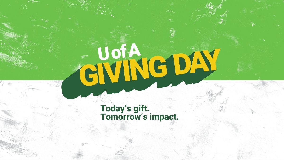 Mark your calendars and get ready to make an impact — On May 14, help #UAlberta students pursue their purpose and take on the challenges of today and tomorrow on our second annual Giving Day. #UAlbertaGives uab.ca/givingday