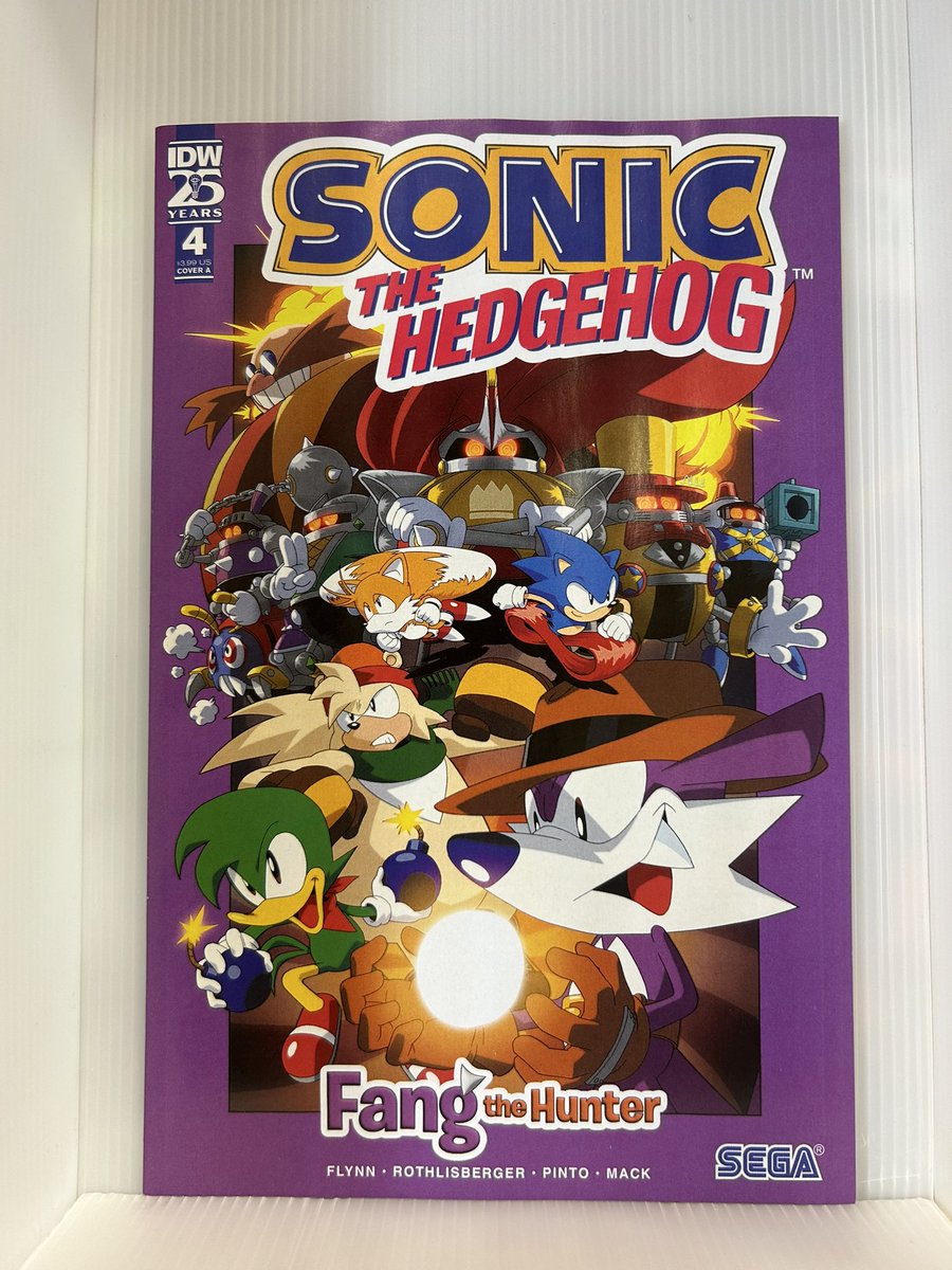 NCBD Wednesday May 1/2024 @IDWPublishing #SonicTheHedegehog #FangTheHunter