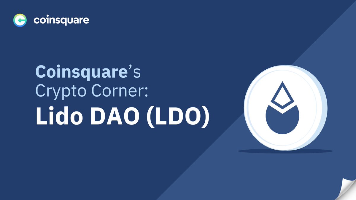 Welcome back to Coinsquare’s Crypto Corner 🤓 Every week, we dive deep into the world of #crypto, exploring a new coin each time. This week featuring: Lido DAO 🤝 @LidoFinance Check out our 2024 Guide on $LDO here 👇 go.coinsquare.com/learn/what-is-…