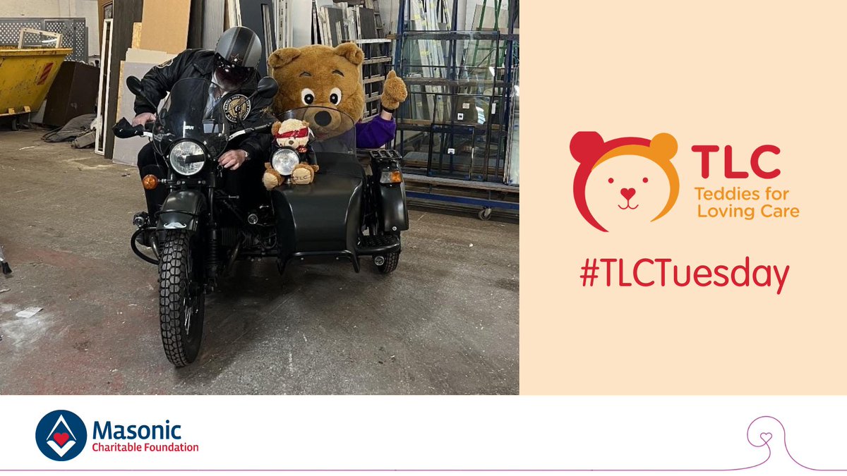 🧸 TLC Teddy hit the road in style to visit the Alderhey Children’s Hospital, after Polly (aged 9) from @CheshirePGL found that her friend from the Children’s Cancer Unit could not make it to her tenth birthday party #TLCTuesday #TLCteddies Read the story: loom.ly/ZH_YIQc
