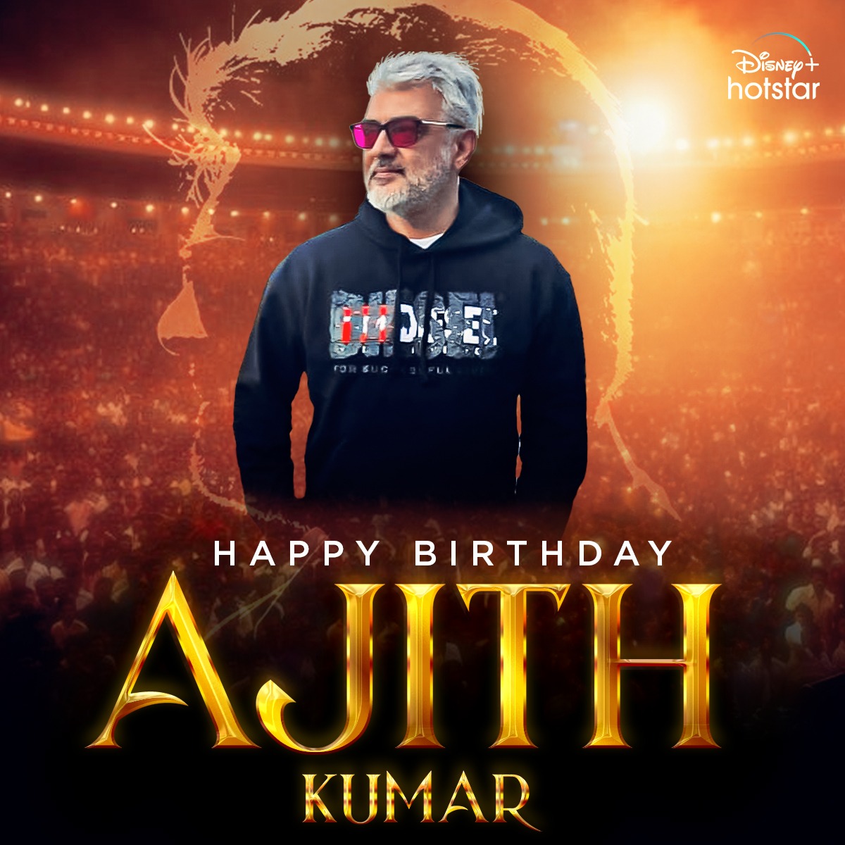 Happiest Birthday to the ever-stylish Ajith Kumar!

#DisneyplusHotstar  #Disneyplushotstartamil