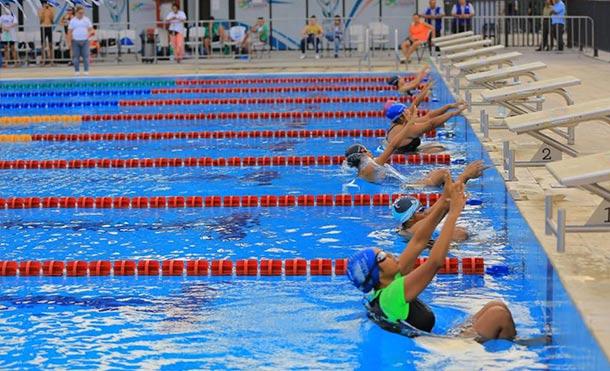 Con la participación de 80 jóvenes, entre mujeres y hombres, este cinco de mayo la Alcaldía de #Managua, realizará en las piscinas del Complejo Michele Richardson, el Campeonato Nacional de Natación. #SomosPLOMO19 #SoberaníayDignidadNacional