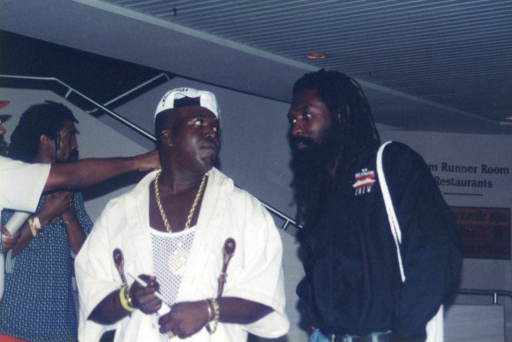 Barrington and Mikey Dread