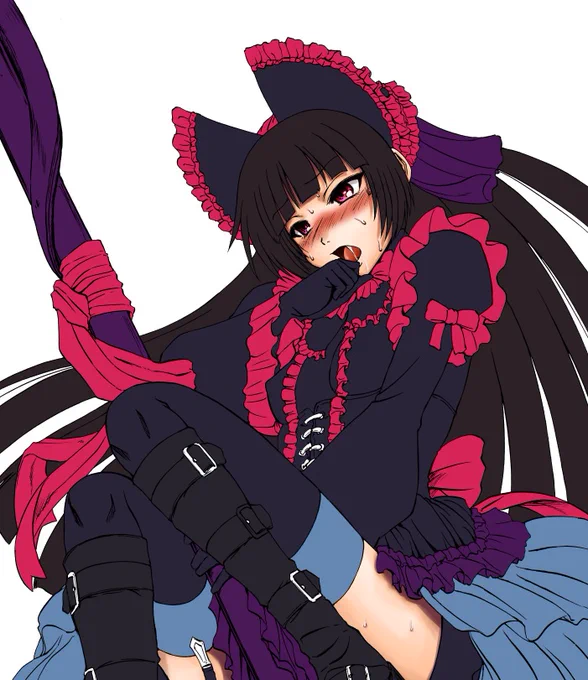 だいぶ前の扉絵に色入れ 