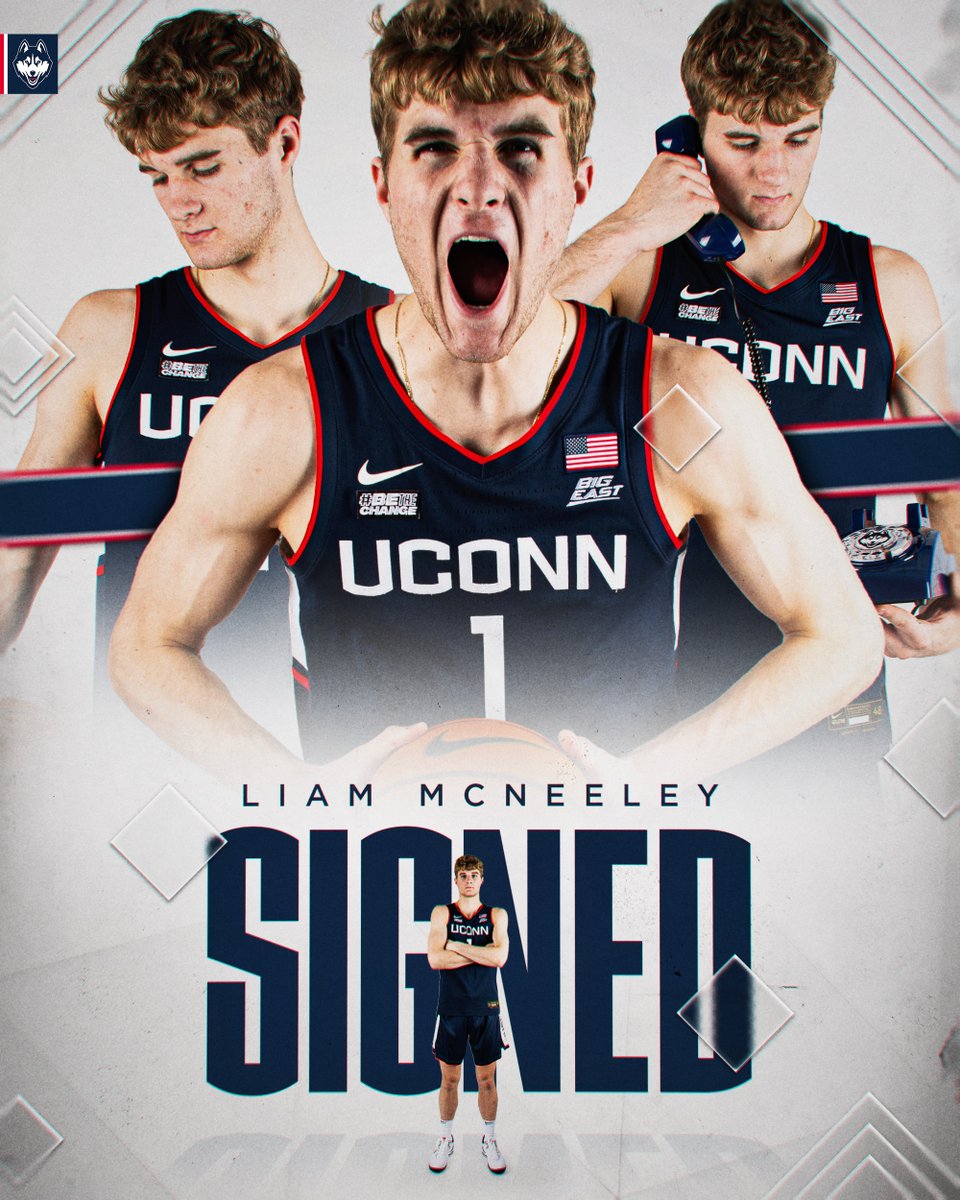 OFFICIAL ✍️ Welcome to Storrs, Liam McNeeley‼️