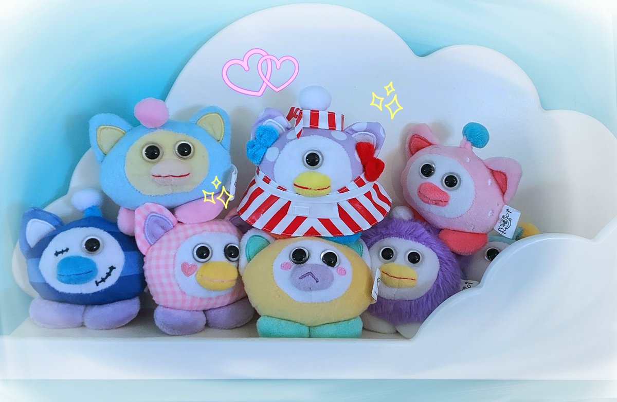 ItemLabel OuiOui x Monsterparty ぬいぐるみ ItemLabel OuiOui x Monsterparty ぬいぐるみ