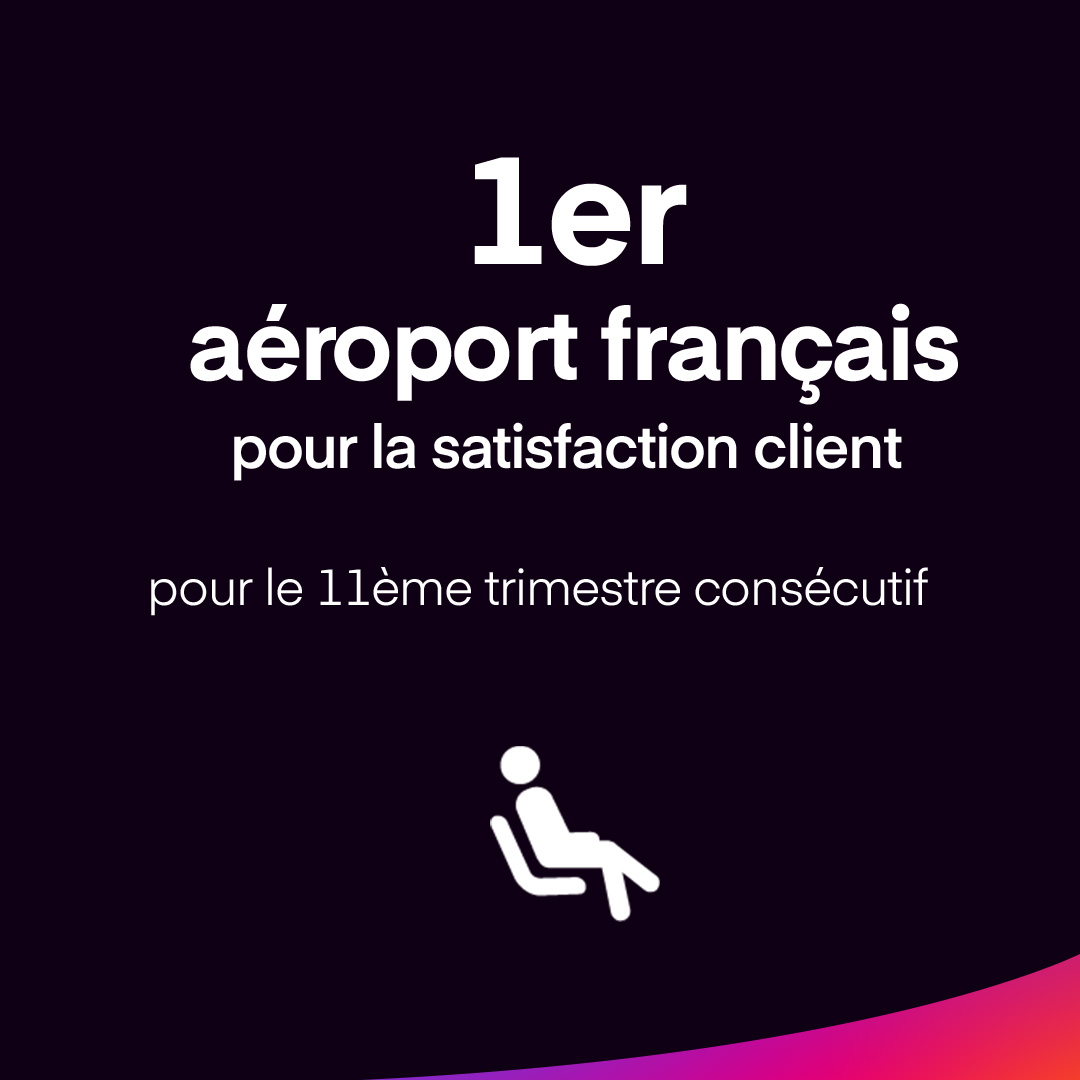 Toulouse est pour la 11ème fois consécutive l’aéroport français le mieux noté sur la satisfaction passagers, selon les enquêtes ASQ/ACI. 🏆 Merci à tous nos collaborateurs et partenaires qui travaillent chaque jour à garantir un haut niveau de qualité de service. 👏 #ACI #ASQ