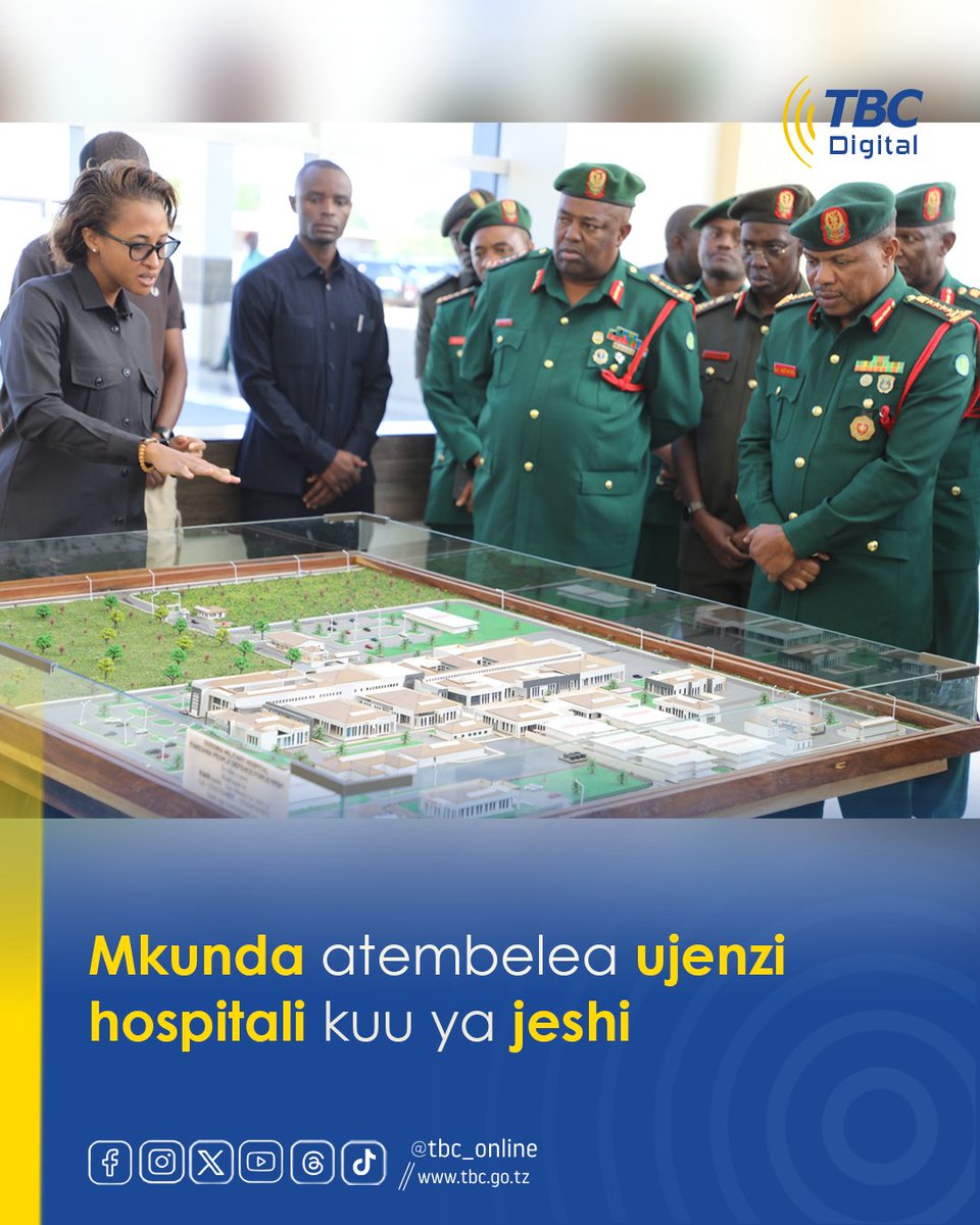 Mkuu wa Majeshi ya Ulinzi, Jenerali Jacob Mkunda ametembelea mradi wa ujenzi wa Hospitali Kuu ya Jeshi inayojengwa Msalato Jijini Dodoma.