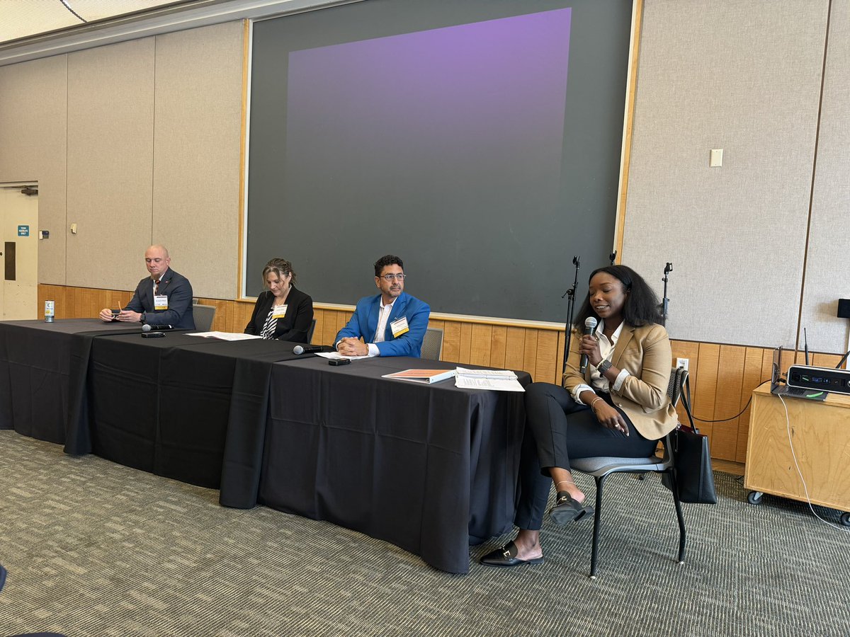 Project Director Khristian Curry, MPH, is moderating a panel about children’s #oralhealth here at the 2024 @ncchild State of the Child Summit. Read our recent oral health task force report and policy recommendations here: nciom.org/transforming-o…