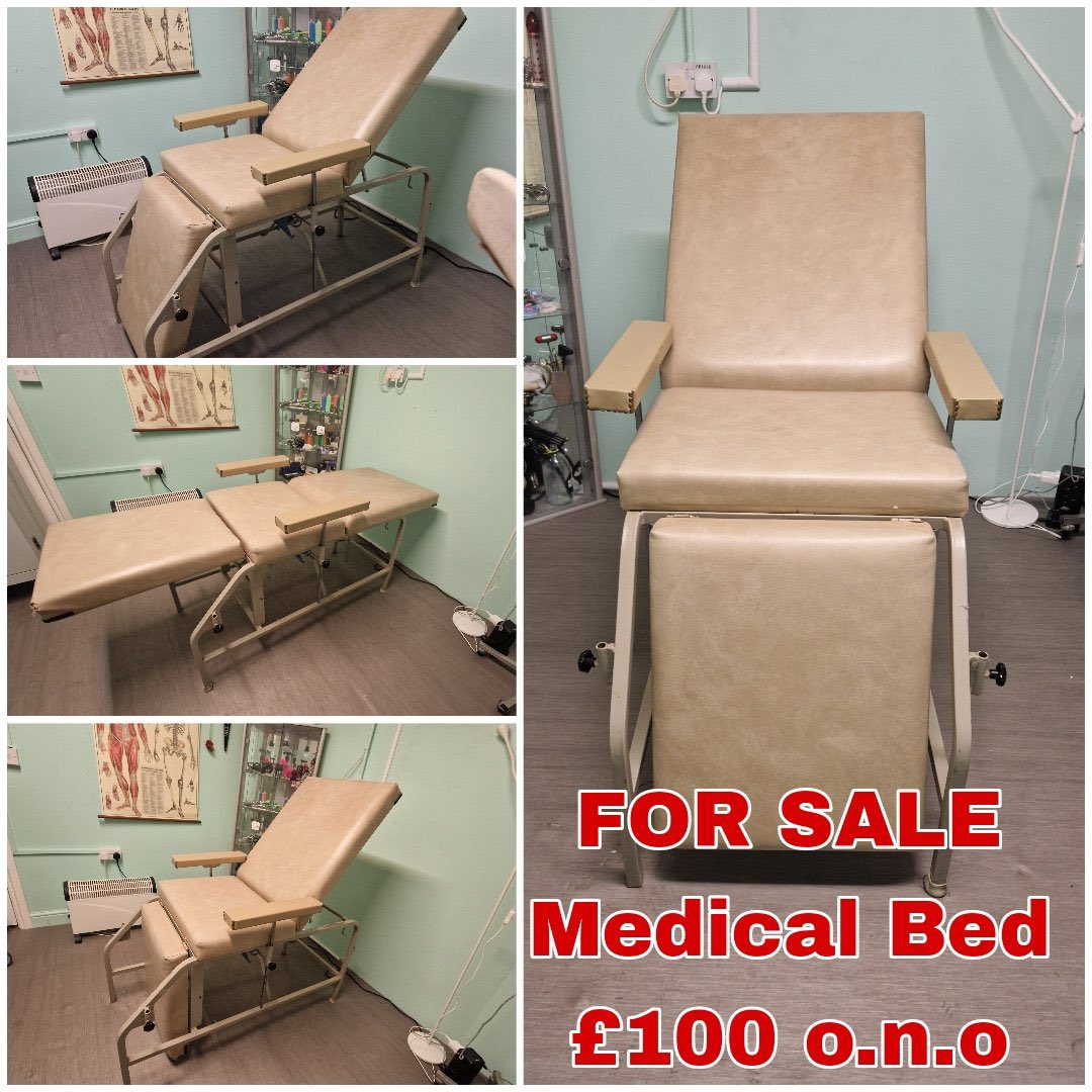 Are you looking for a Gynaecology bed and/or a Medical bed? Of course you are! Luckily for you @Miss__Bedlam is selling both! 😀 Email missbethbedlam@gmail.com to enquire!