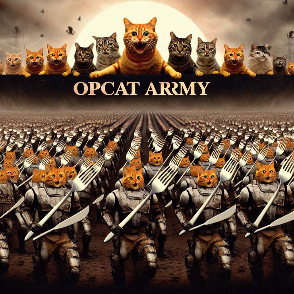 @OfficialOpcat We are all SATOSHI $OPCAT ARMYYYYYYY