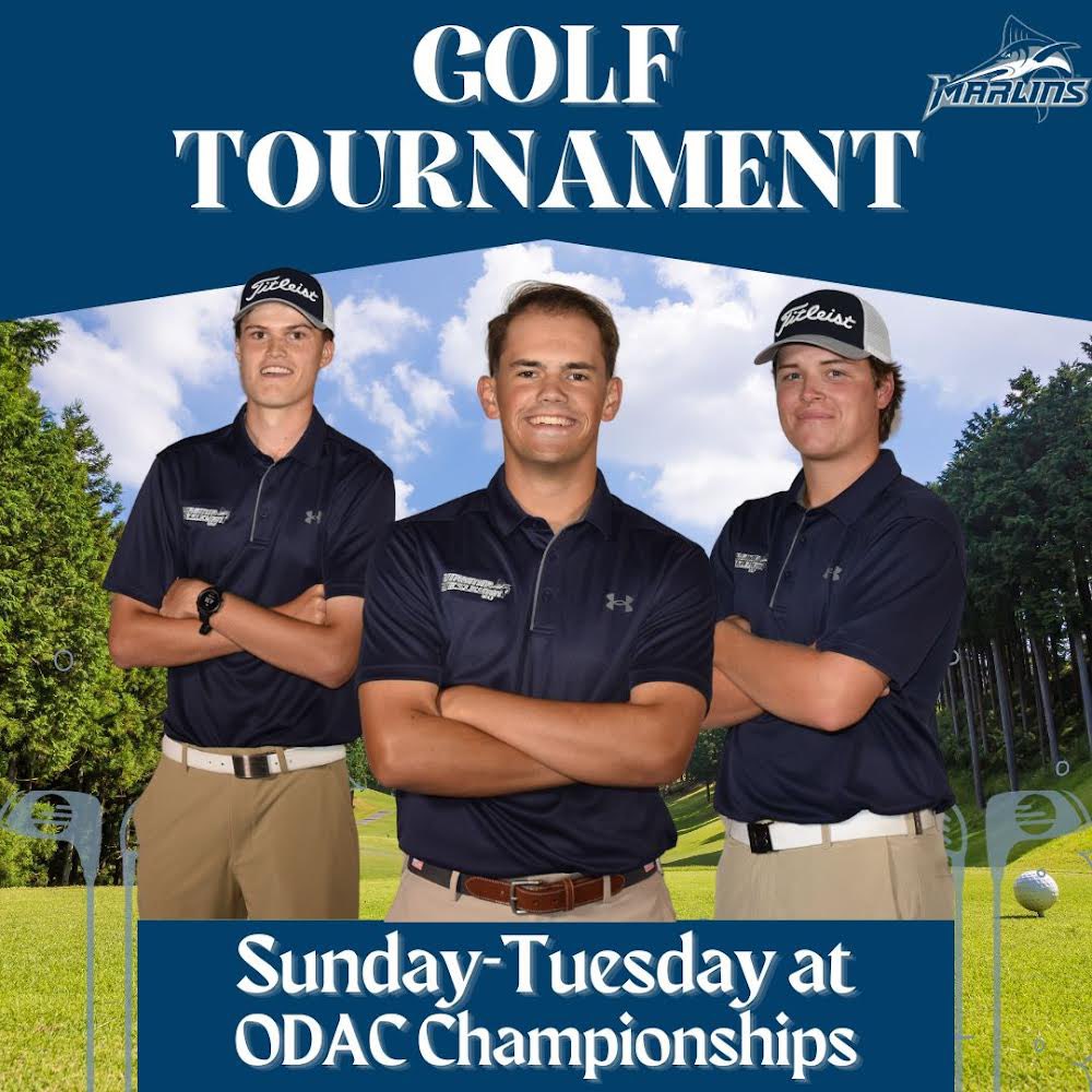 Men’s Golf Will Complete Day 3 of the ODAC Championship Tournament! Good Luck Marlins! #MarlinNation // #Golf // #Win