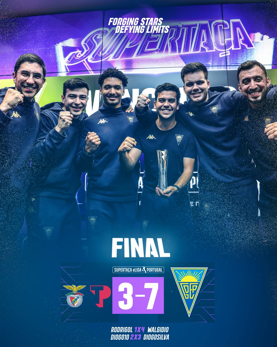 Final Feliz 🏆✊

#eLigaPortugal #ForgingStarsDefyingLimits