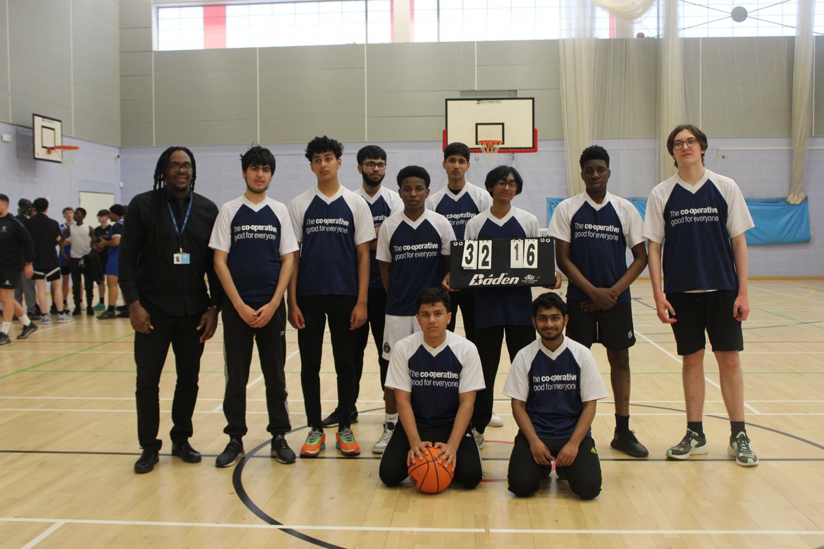 Huge well done to our Year 11 boys' basketball team who ended tonight's friendly against Haywood as winners with a final score of 32-16. It was great to see them let off some steam in the run up to exams. 🏀🏆🏀🏆🏀🏆🏀