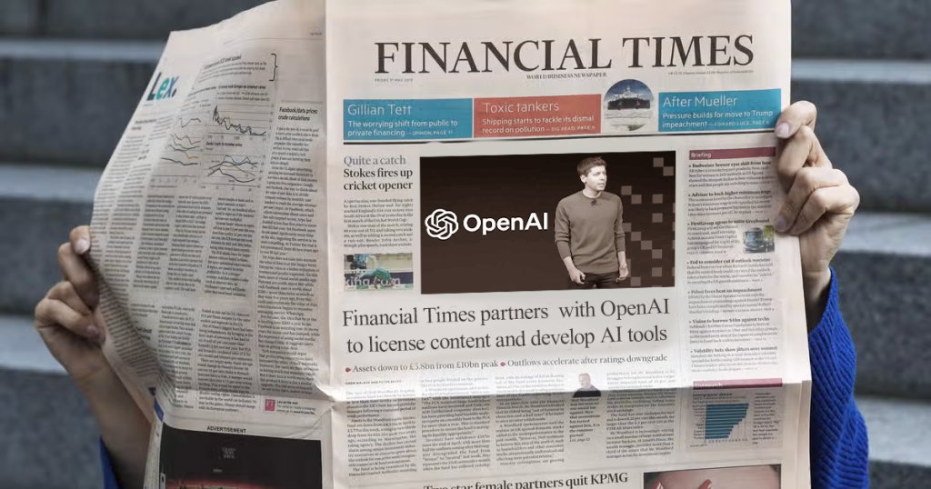 OpenAI and Financial Times Collaborate for AI-Powered News Training