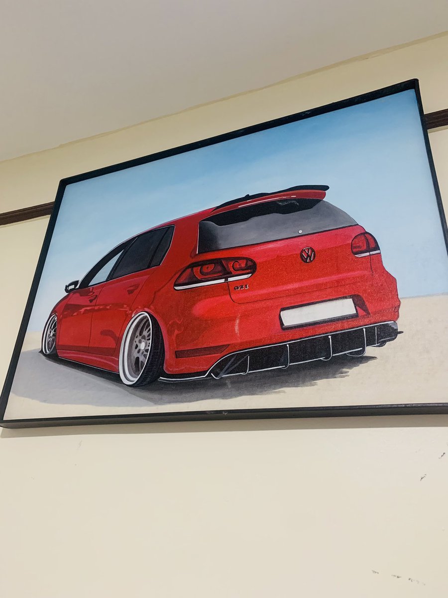 A potrait you have in your house???? Istart 👌for the love of @VWGroup