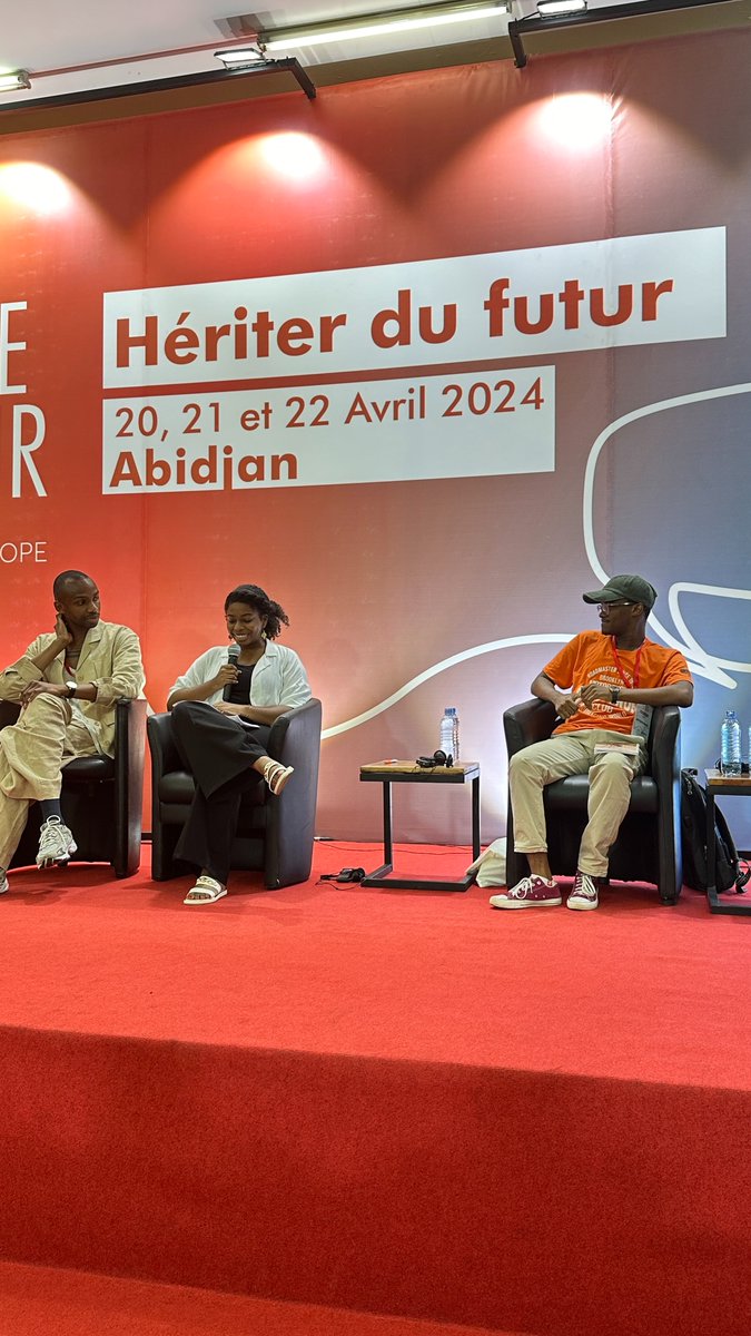 Le forum #NotreFutur s'est tenu à #Abidjan du 20 au 22 avril.  Trois jours d’échanges stimulants, de (belles) rencontres et réflexions et ... des perspectives de collaboration qui se dessinent. #patrimoine #musée #culture #mémoire #ICC #IFCI #Hériterdufutur #institutfrançais #civ