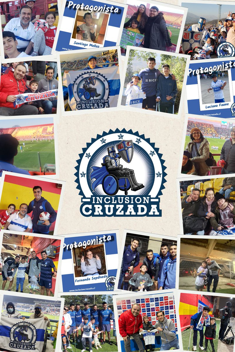 InclusionCruza2's tweet photo. Felíz #DiaDeLaHinchadaCruzada para todos #LosCruzados.
Son cientos de recuerdos que hemos construido en estos años y esperamos seguir trabajando junto a @Cruzados para que ningún hincha se quede atrás💙
Estamos 100% capacitados para alentar!

 #InclusiónCruzada 👩‍🦽
@EsInclusivo https://t.co/LQN8lHnk2V
