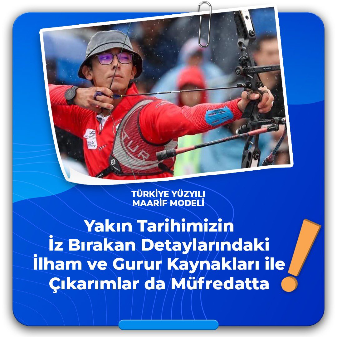 Öğrencilere; ✅ Türkiye Kadın Millî Voleybol Takımı'nın dünya şampiyonluğu, ✅ Erkek Ampute Futbol Millî Takımı'nın dünya şampiyonluğu, ✅ Mete Gazoz'un okçulukta olimpiyat ve dünya şampiyonluğu, ✅ Sümeyye Boyacı'nın yüzmede dünya şampiyonluğu, ✅ Türkiye'nin ilk astronotu