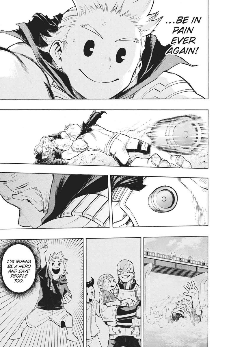 Mirio is not my favourite by far, but I miss those days when heroism meant protecting a child's body and quirk, no matter the cost, rather than harvesting her for parts like she's a magic unicorn.