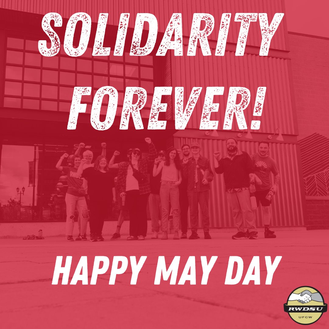 All over the globe, workers gather today to celebrate #InternationalWorkersDay. @RWDSU members work in many industries, in different places & roles, but we're united by our belief that we can make real change when we stand together. Happy #MayDay to all the workers of the world!