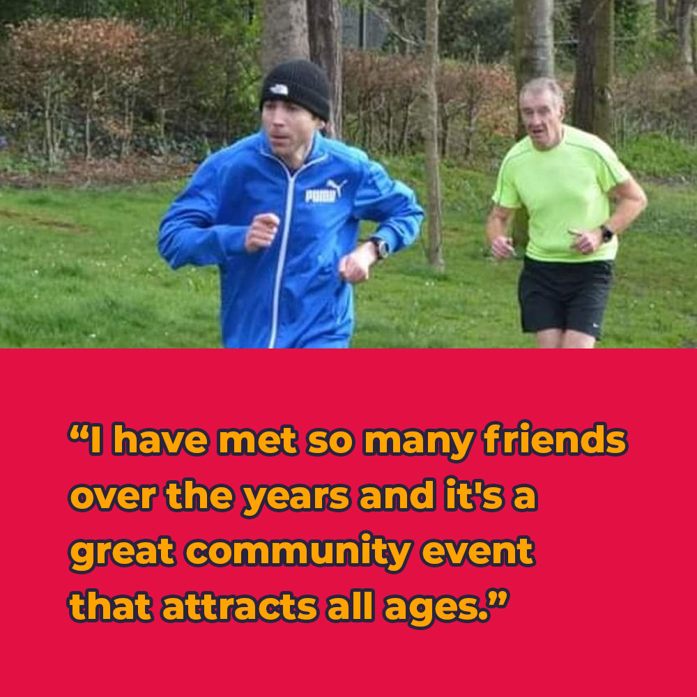 'For the past nine years I've been attending my local parkrun at Wallace Park in Northern Ireland and I absolutely love going and taking part! 'I have met so many friends over the years and it's a great community event that attracts all ages.' 💬 Gary 🌳 #loveparkrun