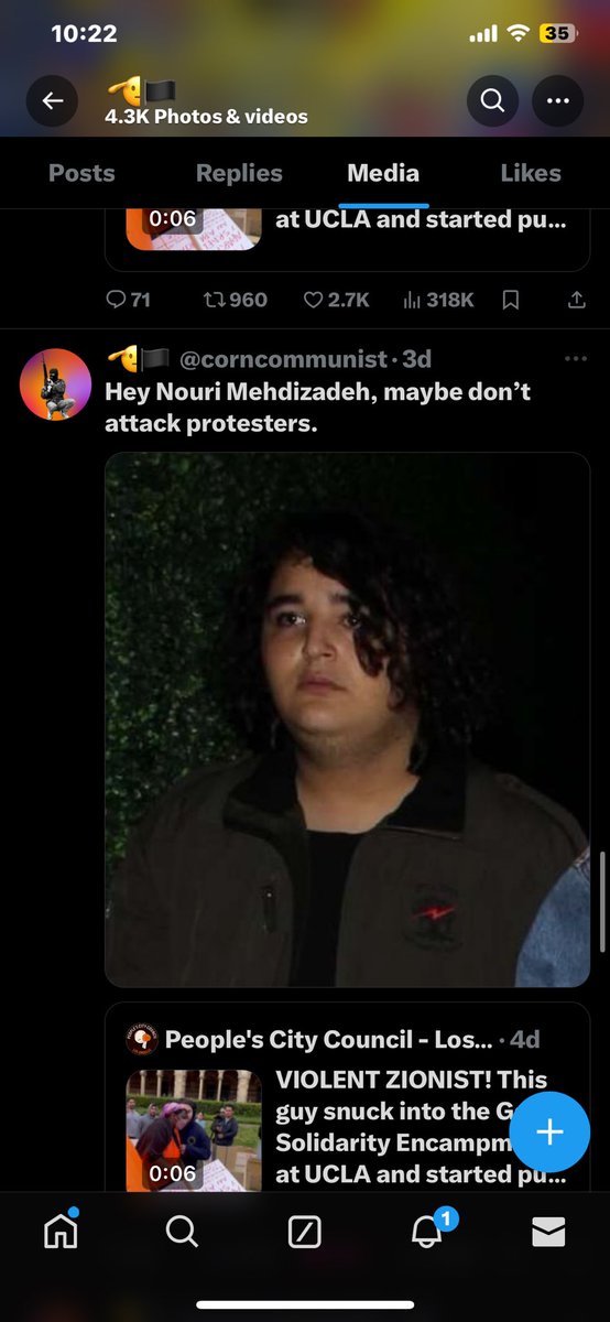 Someone explain to me why @UCLA hasn’t done anything to stop Nouri Mehdizadeh from pulling knives on their students and assaulting women on their campus? Maybe they don’t care that he has for five nights in a row been attacking their students and engaging in predatory behavior