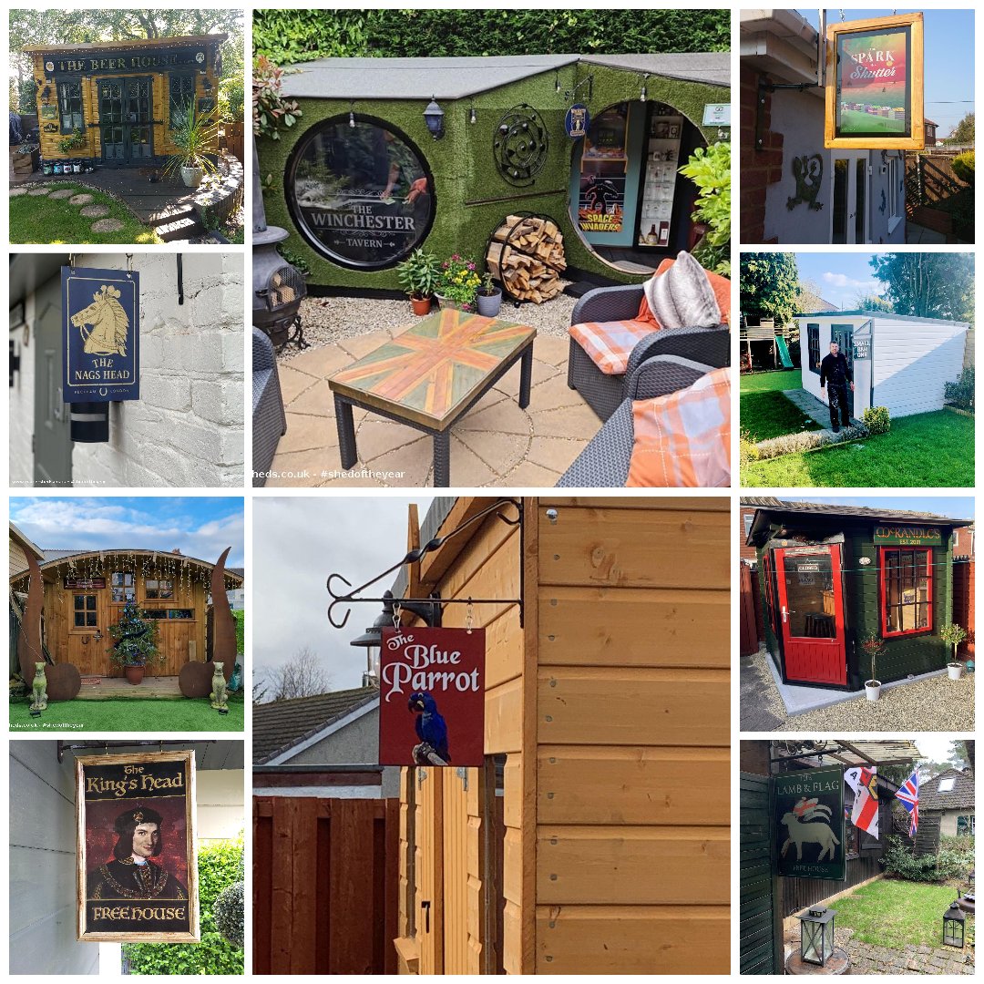 Here are some other smashers of #pubsigns from the last few years.

There is some talent out there in the shed community to be sure.

View ALL the pub sheds here
readersheds.co.uk/share.cfm?shed…

#shedoftheyear #pubsheds #signs #typography #signage #signwriting