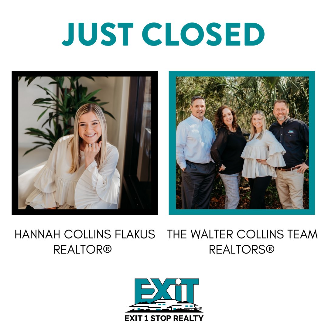 🎉 We’d like to congratulate The Walter Collins Team, REALTOR® EXIT 1 Stop Realty, closing BOTH sides of a transaction today! 🎉

Way to go team!

#lovexitone #realestate #boldcity #jaxrealestate #jacksonville #jaxrealtorlife #doortodoorin904 #justclosed #closingday #jaxfl...