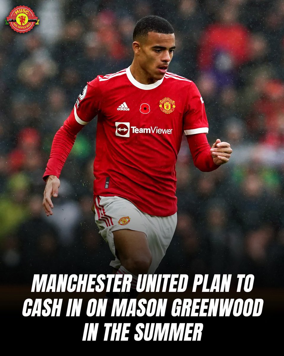 As per @FabrizioRomano , Manchester United could cash in on Mason Greenwood in the summer. #manchesterunited #masongreenwood #greenwood #MUFC